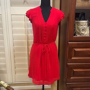 H&M Vibrant Red Mini Dress